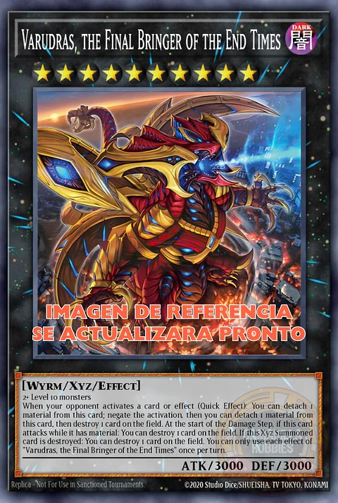 Varudras, the Final Bringer of the End Times - MP25-EN070 - Prismatic Secret Rare
