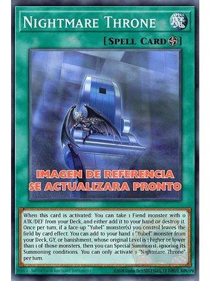 Nightmare Throne - MP25-EN072 - Prismatic Secret Rare