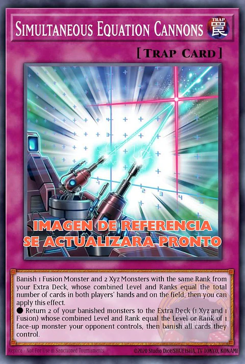 Simultaneous Equation Cannons - MP25-EN076 - Prismatic Secret Rare 