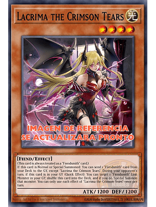 Lacrima the Crimson Tears - MP25-EN100 - Prismatic Secret Rare