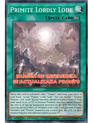 Primite Lordly Lode - MP25-EN114 - Prismatic Secret Rare