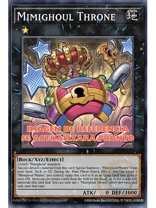 Mimighoul Throne - MP25-EN117 - Prismatic Secret Rare