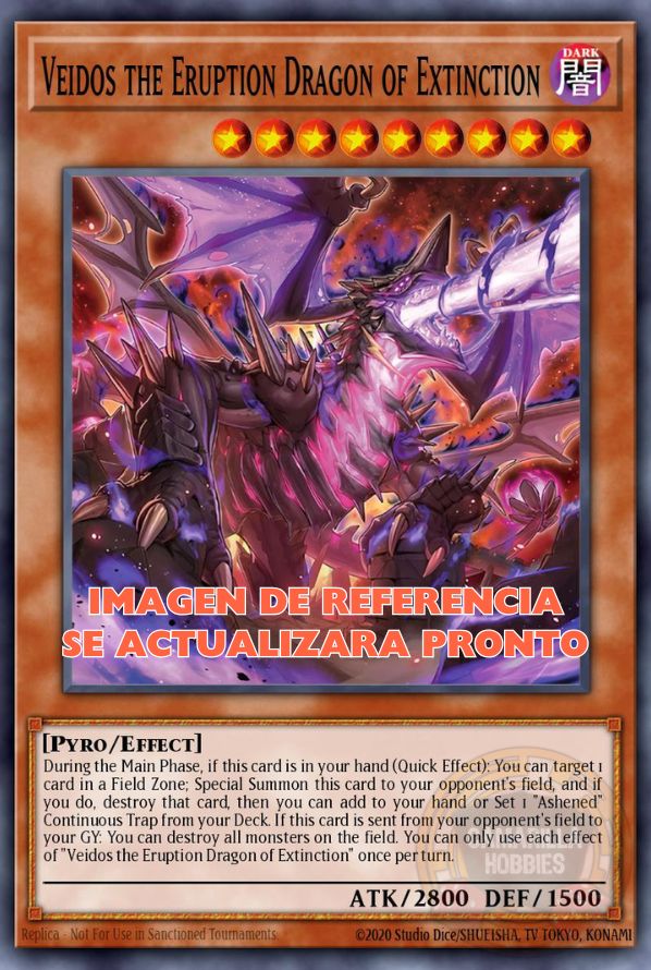 Veidos the Eruption Dragon of Extinction - MP25-EN175 - Ultra Rare 1