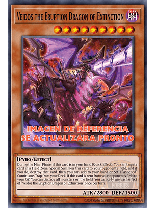 Veidos the Eruption Dragon of Extinction - MP25-EN175 - Ultra Rare