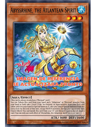 Abyssrhine, the Atlantean Spirit - MP25-EN244 - Ultra Rare 