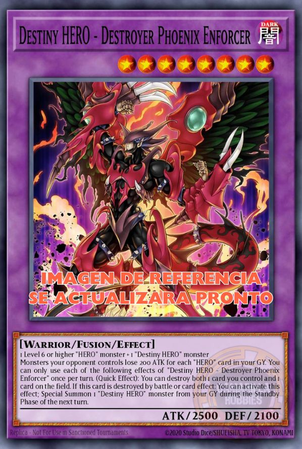 Destiny HERO - Destroyer Phoenix Enforcer - MP25-EN273 - Ultra Rare  2