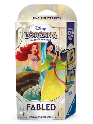 Fabled - Ariel & Mulan Single Player Deck 