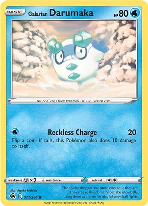 Galarian Darumaka - 071/264 - Common - FST