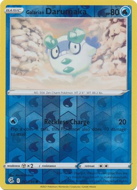 Galarian Darumaka - 071/264 - Common - FST