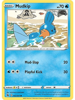Mudkip - 062/264 - Common - FST