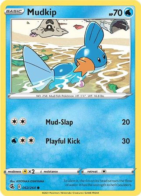 Mudkip - 062/264 - Common - FST