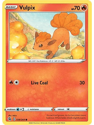 Vulpix - 028/264 - Common - FST