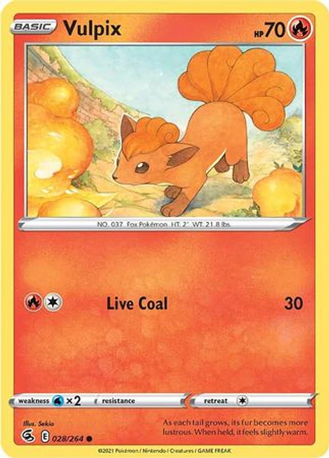 Vulpix - 028/264 - Common - FST