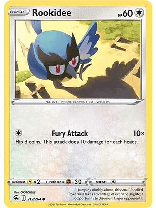 Rookidee - 219/264 - Common - FST