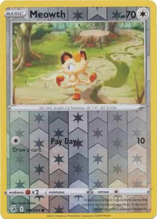 Meowth - 199/264 - Common - FST 1
