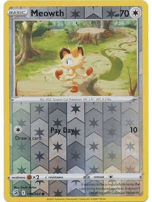Meowth - 199/264 - Common - FST