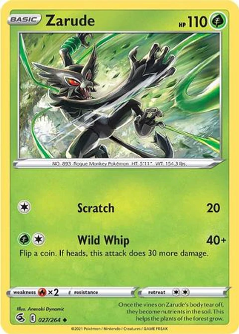 Zarude - 027/264 - Uncommon - FST