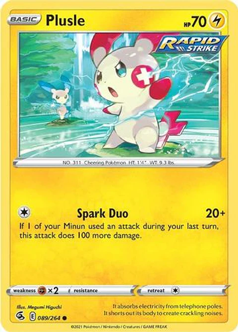 Plusle - 089/264 - Common - FST