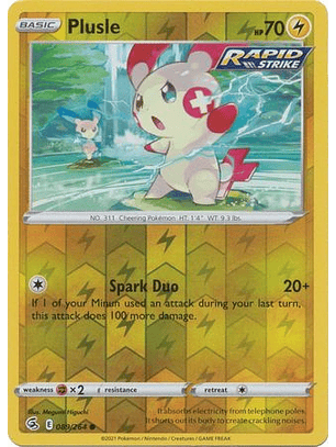 Plusle - 089/264 - Common - FST