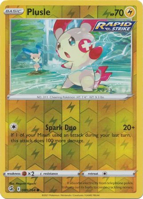 Plusle - 089/264 - Common - FST