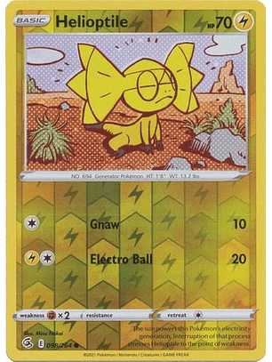 Helioptile - 098/264 - Common - FST