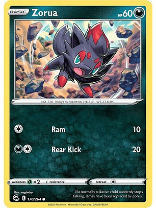 Zorua - 170/264 - Common - FST