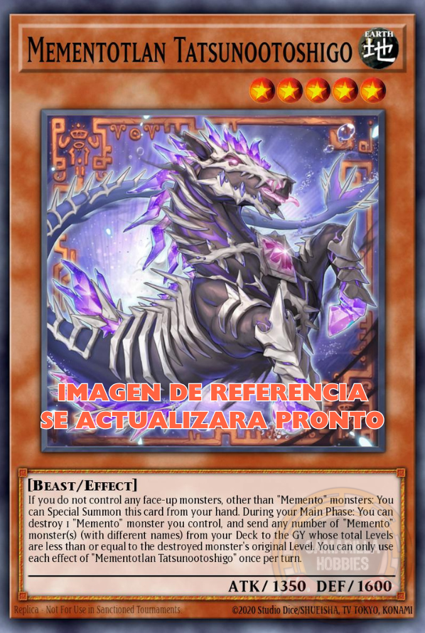 Mementotlan Tatsunootoshigo - MP25-EN294 - Ultra Rare  1