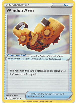 Windup Arm - 170/196 - Uncommon - LOR