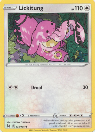 Lickitung - 138/196 - Common - LOR 1