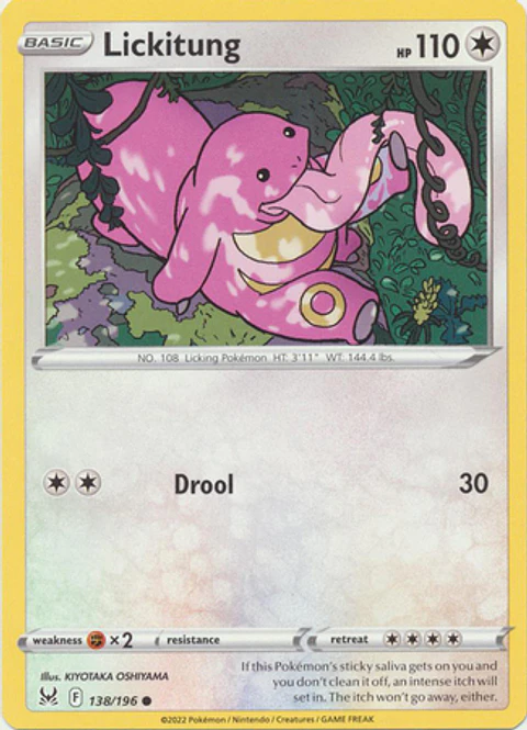 Lickitung - 138/196 - Common - LOR