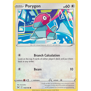 Porygon - 140/196 - Common - LOR
