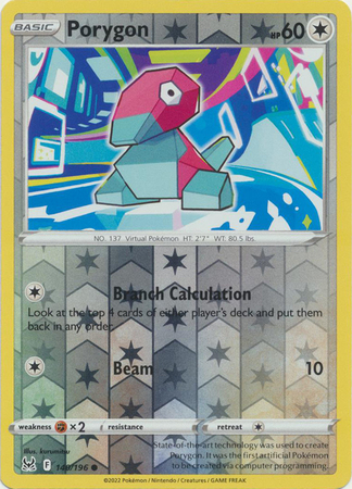 Porygon - 140/196 - Common - LOR 2