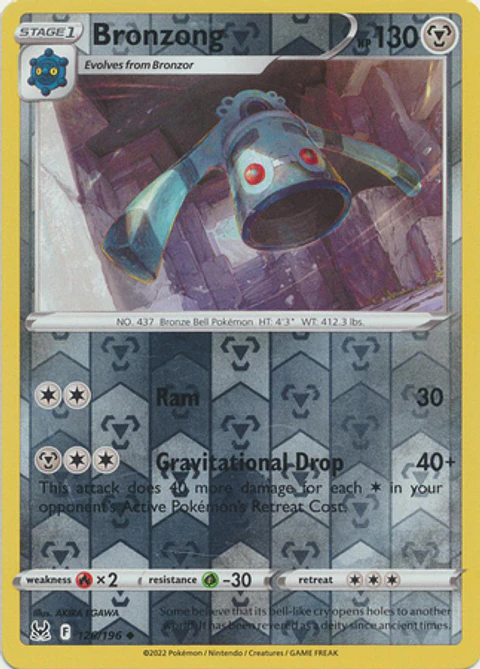 Bronzong - 126/196 - Uncommon - LOR