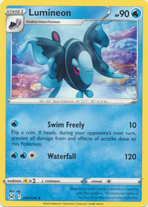 Lumineon - 041/196 - Uncommon - LOR