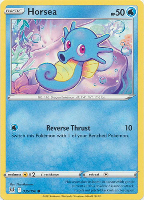 Horsea - 035/196 - Common - LOR