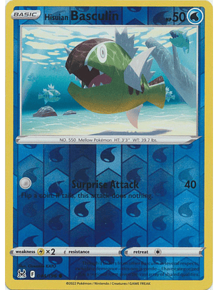 Hisuian Basculin - 044/196 - Common - LOR