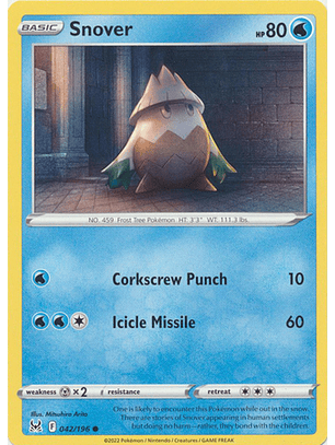 Snover - 042/196 - Common - LOR