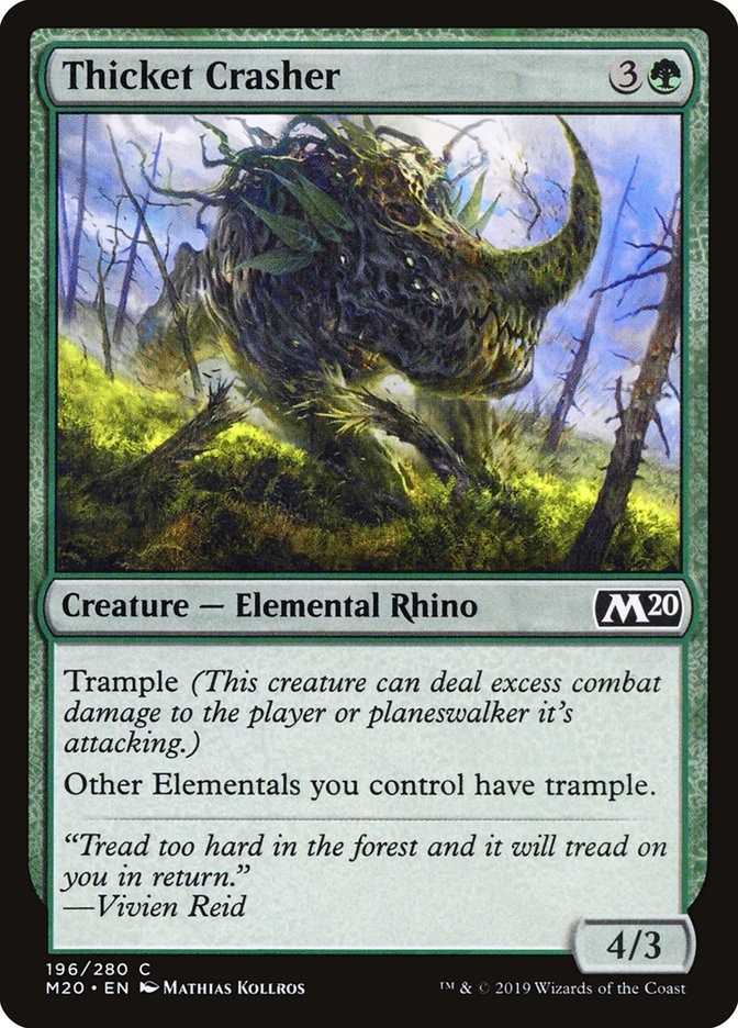 Thicket Crasher  - M20 - C 1