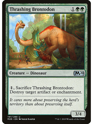 Thrashing Brontodon - M20 - U