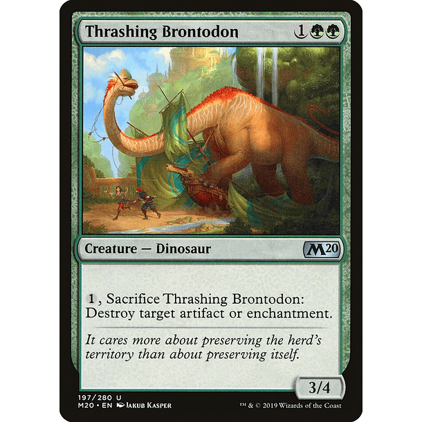 Thrashing Brontodon - M20 - U