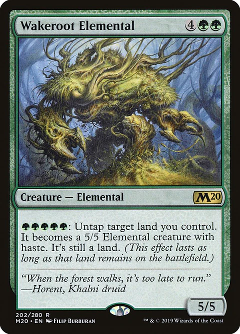 Wakeroot Elemental  - M20 - R