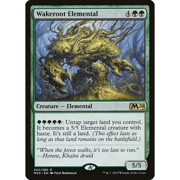 Wakeroot Elemental  - M20 - R