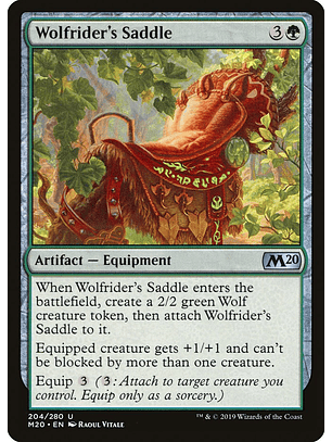 Wolfrider's Saddle - M20 - U