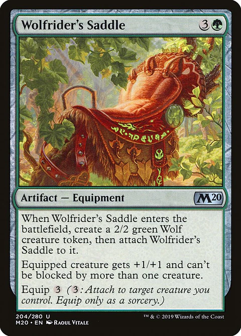 Wolfrider's Saddle - M20 - U
