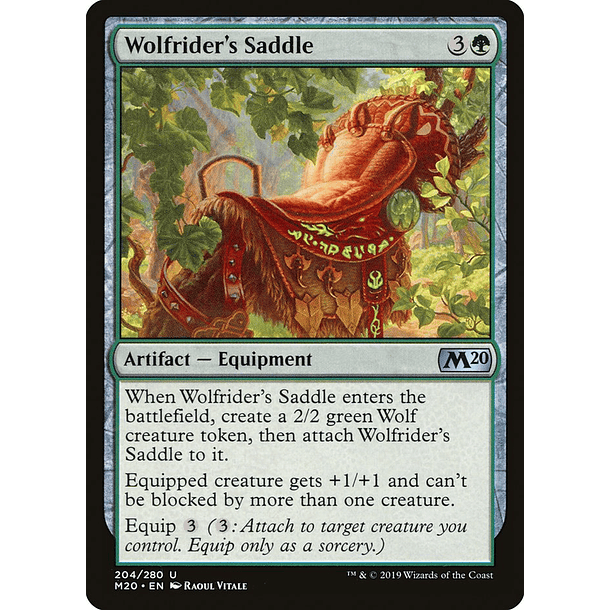 Wolfrider's Saddle - M20 - U
