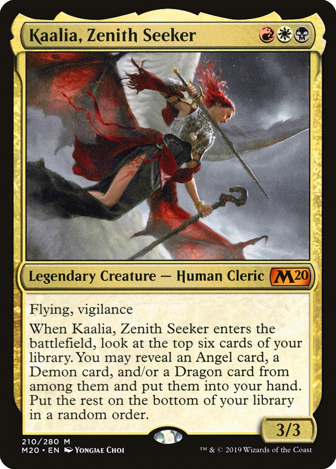 Kaalia, Zenith Seeker - M20 - M 1