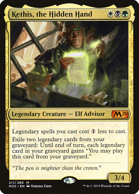 Kethis, the Hidden Hand - M20 - M