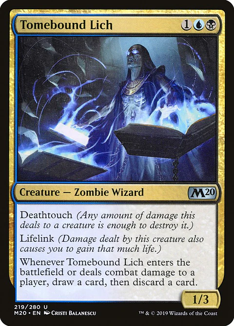 Tomebound Lich  - M20 - U 