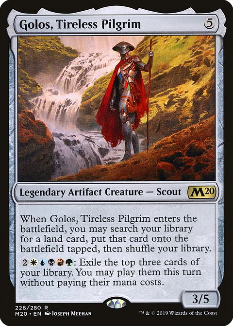 Golos, Tireless Pilgrim - M20 - R