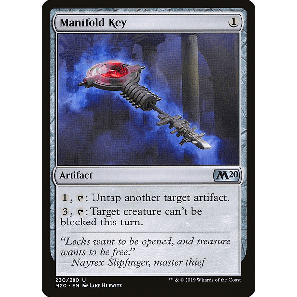 Manifold Key  - M20 - U